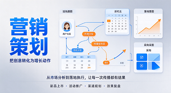 沅江市营销策划